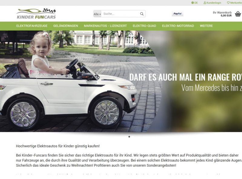 <strong>VERKAUFT</strong> – Dropshipping Onlineshop